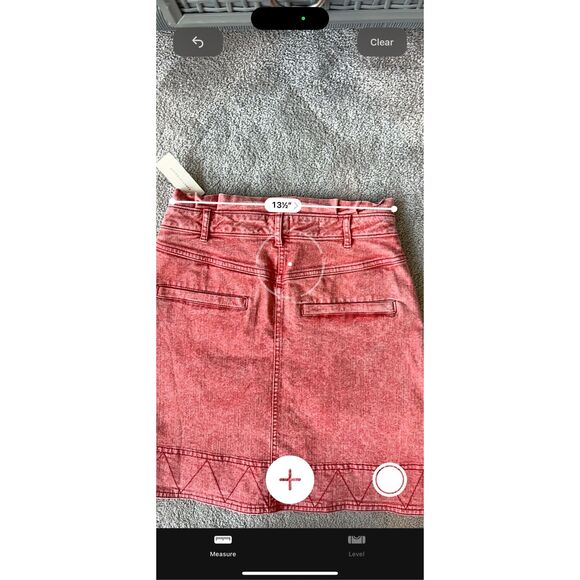 NWT Anthropologie Pilcro Denim Buttondown Skirt, S 6, $138 F10 - Picture 12 of 13